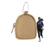 portachiavi di zaino - Piccola portachiavi, Piccola Pentola - Ciondolo zaino - Portafoglio moneta portatile, per chiavi per autoresistente, portafoglio con cerniera per donne/uomini