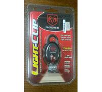Portachiavi Dodge clip led light keyrings keychain key red leather