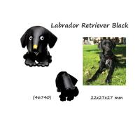Portachiavi Donna pelle unisex portachiave razze cani 3D cane Labrador Retriever