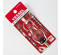 Portachiavi esagonale VESSEL QB-22DR Ball Grip Quick Catcher Bit Holder rosso...