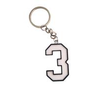 Portachiavi F1 numero 3 Ricciardo, bianco, S