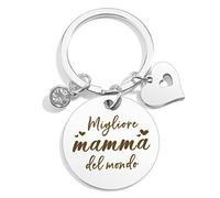 Portachiavi Festa Della Mamma Idee Regalo Regali Festa Della Mamma Originali Personalizzato Regalo Mamma Compleanno Natale Anniversario Regalo Festa Della Donna Pasqua San Valentino Grazie per Mamma
