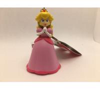 Portachiavi figura USJ Princess Peach Super Nintendo World Japan Exclusive