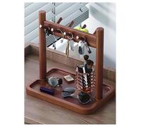 Portachiavi for tavolo d'ingresso, portaoggetti for gioielli, elegante e robusto porta chiavi in legno, vassoio portaoggetti for bagno e soggiorno(Color1)