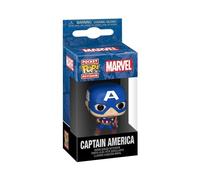 Portachiavi Funko Pop Captain America Marvel Classici