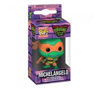 Funko Pop! Keychain: Teenage Mutant Ninja Turtles - (Teenage Mutant Ninja Turtles (TMNT)) Michelangelo - Tartarughe Ninja - Mini Figura in Vinile da Collezione Novità Portachiavi - Idea Regalo