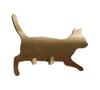 Portachiavi Gatto | Ganci | Adesivo Da Parete Portatutto Animali Camminanti Asciugamano Sciarpa Cappotto Chiavi - Per Porte Camera Bagno Cucina Casa