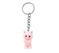 Portachiavi Gatto - Portachiavi carino Gattino Portachiavi Creativo Gattino | Portachiavi a tema gatto adorabile e giocoso portachiavi per zaino, portafoglio, animali, amanti dei gatti, 1,3 x 0,67 pu