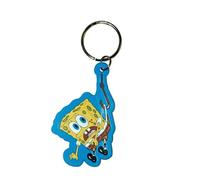 Portachiavi Gomma Spongebob Hooked Rubber Keychain
