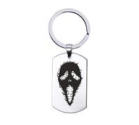 Portachiavi in acciaio inox - Scream