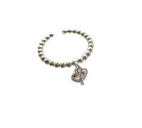 Portachiavi in argento Sterling Love accessori di design da donna -J0587