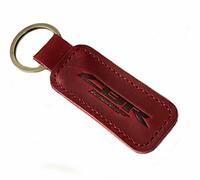 Portachiavi in cuoio Rosso Scuro CBR1000F CBR 1000 F 1996 1997 1998 1999 2000