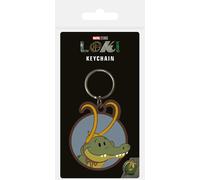 Portachiavi in gomma Alligator Loki