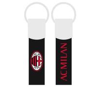 Portachiavi in gomma e metallo Ac Milan