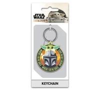 Portachiavi in gomma Mandalorian - Dove Vado Io