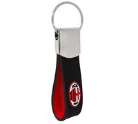 Portachiavi Milan Metallo e Gomma Scritta ACMILAN in Rilievo PS 11198
