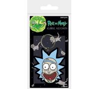 PYRAMID INTERNATIONAL Portachiavi Di Gomma Rick Crazy Smile