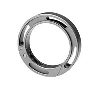 Portachiavi in lega di metallo Clip Key Storage Classificazione Anelli Antiperso Rilascio Rapido Portachiavi Piccolo Moschettone Clip