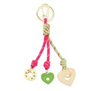 Portachiavi in metallo con charm