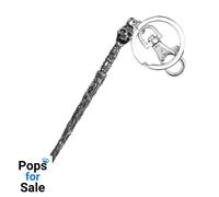 Portachiavi in metallo Harry Potter bacchetta mangia-morte