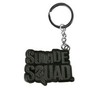 Portachiavi in metallo stilizzato unico di alta qualità con logo Suicide Squad