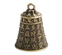 Portachiavi in ottone per Feng Shui, decorazione per casa e ufficio, accessorio per auto e sottile miglioramento del suono, per un ambiente calmo (D)
