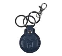 Portachiavi in Pelle con Logo SS LAZIO Impresso a caldo