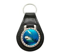 Portachiavi In Pelle Di Squalo