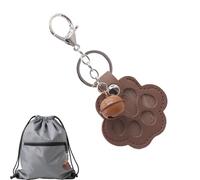 Portachiavi in pelle, portachiavi commemorativo per la perdita di animali domestici, ciondolo portatile per borsa per gli amanti degli animali, bagagli, zaino, borsa, bottiglia, ragazzi, ragazze