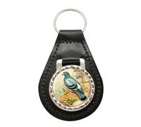 Portachiavi In Pelle Rock Dove