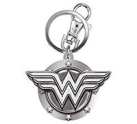 Portachiavi in peltro di alta qualità con logo Wonder Woman altamente colleziona