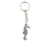 Portachiavi In Peltro Seahorse