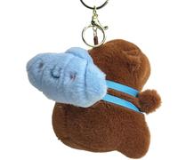 Portachiavi in peluche a forma di animale, decorazione per borse, per aggiungere un tocco di pace e divertimento a qualsiasi occasione, accessorio per borsa di peluche, 10 stili, One Size