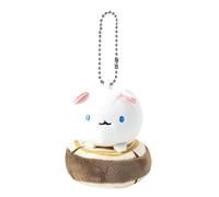 Portachiavi in peluche anime, animali di peluche portachiavi,Portachiavi con ciondolo in peluche - Bambola di peluche gatto animale, giocattoli di peluche gattino, ornamento portachiavi di peluche p