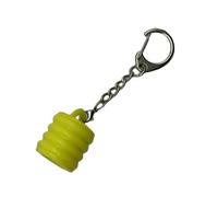 Portachiavi, in plastica, per donne, viaggi, comodi accessori per prodotti di bellezza, da viaggio, accessori per il trucco, accessori per attrezzi portatili, lucidalabbra, giallo., Taglia unica