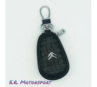 Portachiavi in Poliuretano NERO con logo CITROEN