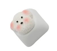 Portachiavi in resina a tema con design a forma di cucciolo perfetto per tastiere meccaniche personalizzate e per migliorare il tipo di resina confortevole con motivo cucciolo