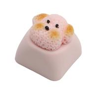 Portachiavi in resina a tema con design a forma di cucciolo perfetto per tastiere meccaniche personalizzate e per migliorare il tipo di resina confortevole con motivo cucciolo