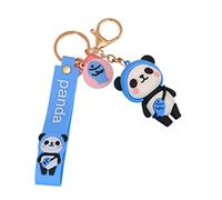 Portachiavi in silicone carino | Panda for Women | Rubber divertente PVC Panda portachiavi con pendente creativo ananas pesca, portachiavi bambola Panda per auto Keys Storage Adawd