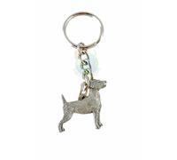 Portachiavi Jack Russell Terrier In Peltro
