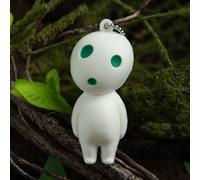 Portachiavi Japan Studio Ghibli Princess Mononoke Squishy Kodama nuovo