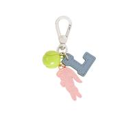 Portachiavi Lacoste Tennis Ball Croodile L Charms Key Ring - steward clair/clay
