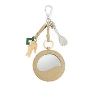 Portachiavi Lacoste Tennis Racket Mirror L Charms Key Ring - beige - Beige