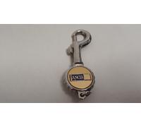 Portachiavi Lancia auto epoca vintage a moschettone con apribottiglie