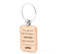 Portachiavi Legno Regalo Nonno Natale Idee Regalo Originali regali nonno natale compleanno, Nonno Portachiavi da Incidere Porta Chiavi in Legno Regali Nonni Natale Uomo Ti Voglio Bene Nonni