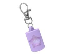 Portachiavi Lip Gloss Cap con design in silicone a tenuta stagna per il trucco portatile Storage a tenuta stagna tappo cosmetico in silicone