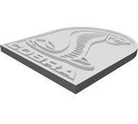 Portachiavi Logo Ford Cobra - Accessorio Chiavi Motorsport Stampato 3D