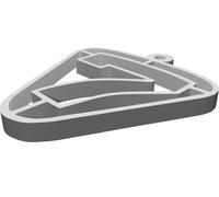 Portachiavi Logo Lotus 7 per Caterham Seven Appassionati Auto Sportiva