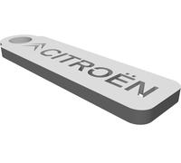 Portachiavi Logo Marchio Citroen Anello Chiavi Accessorio Auto Stampato
