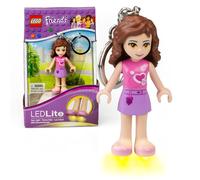 Portachiavi luminoso LEGO Friends Olivia con 2 LED